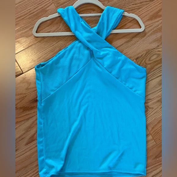 Bibi ribbed crisscross top - Picture 1 of 4